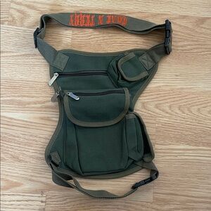 Green Tactical Leg Bag